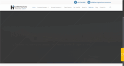 Desktop Screenshot of harringtoninsurance.com